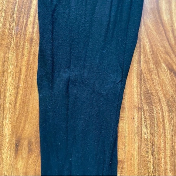 Vince Women's Black Tank V Neck Ponte Stretch Skinny Jumpsuit Size Medium Boho - Picture 7 of 16